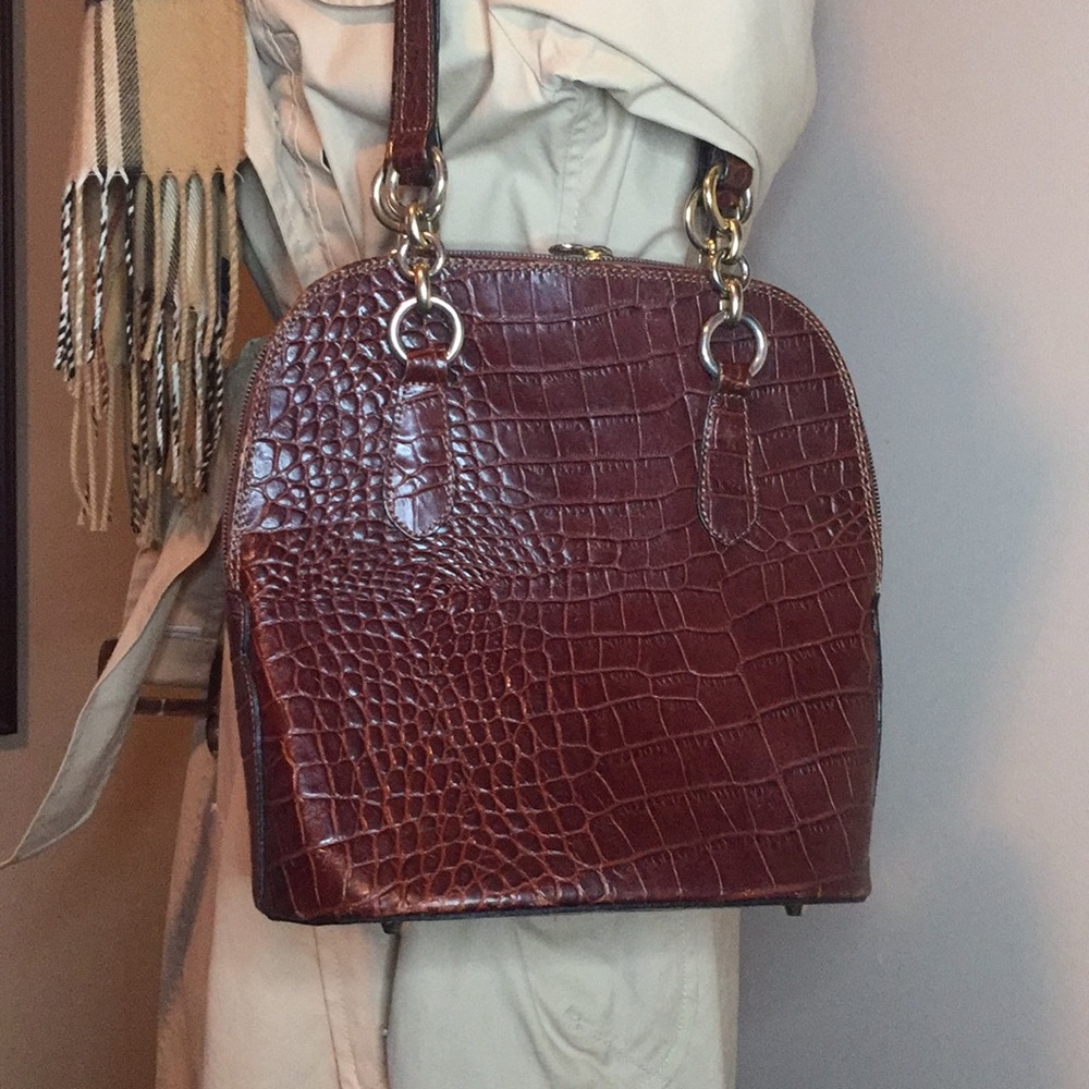 CRISTIAN LEATHER BUCKET BAG